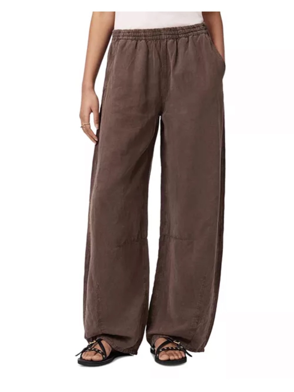 ALLSAINTS Jett Pull On Wide Leg Pants NWT sz US 4